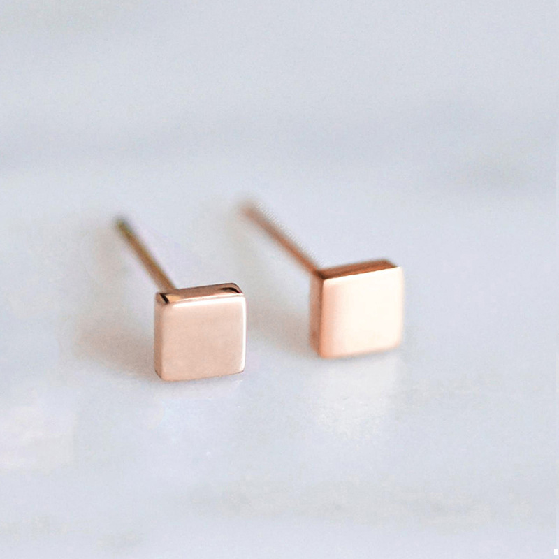 Square rose gold