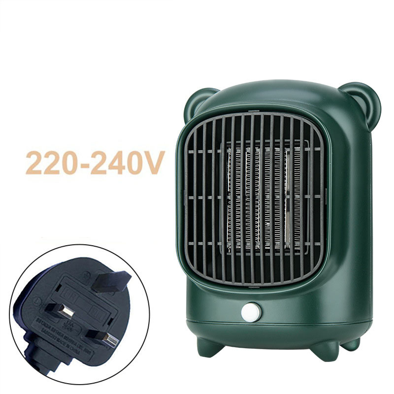 British Standard 220V-240V dark green