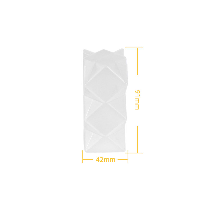 Rectangular Triangle Cut Candle Mould