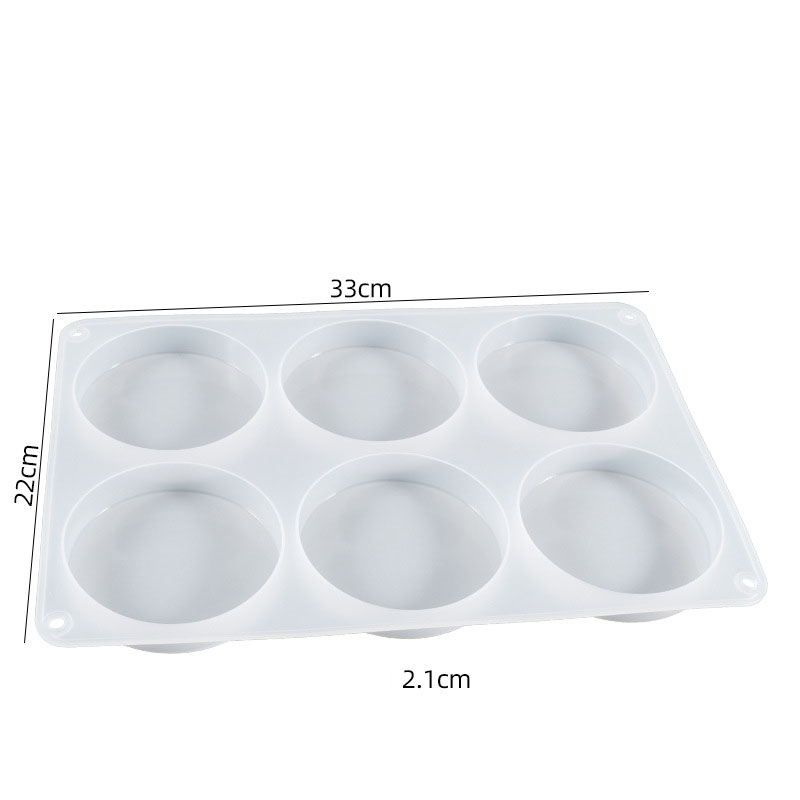 Six-connected round mold