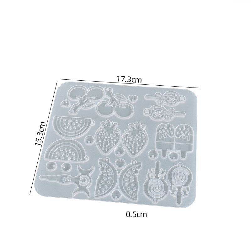 1:Fruit Earring Moulds 25