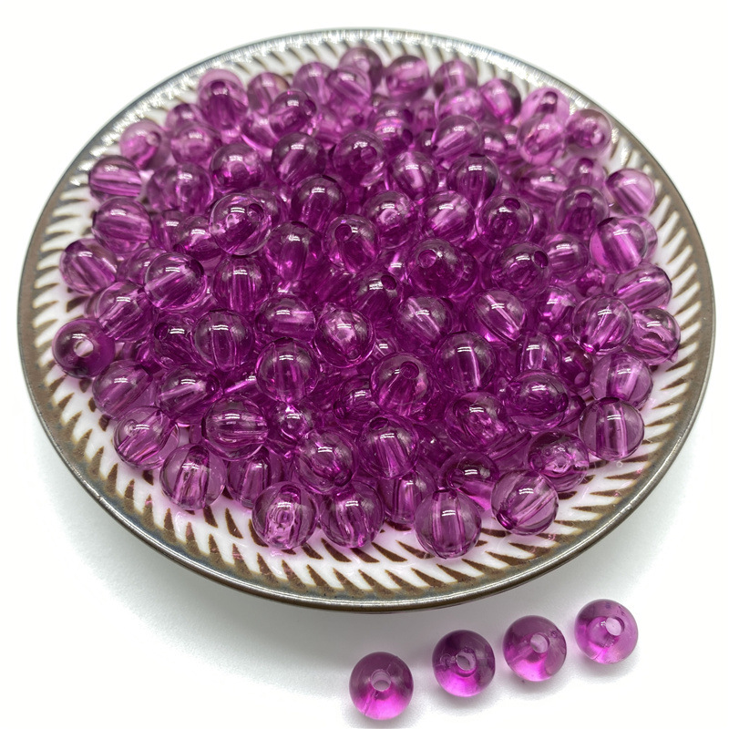 Rose purple 4mm