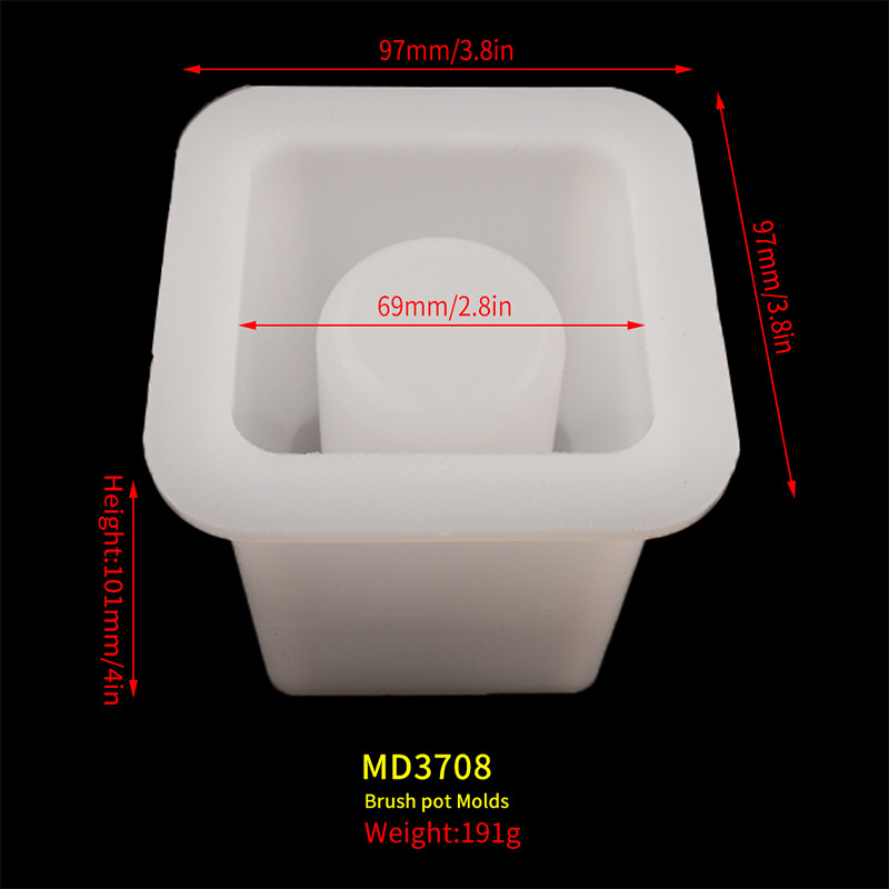 Square Pen Holder Mould