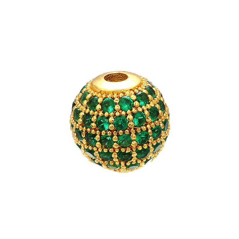 golden green diamond 8mm