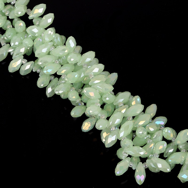 9:Light green jade AB