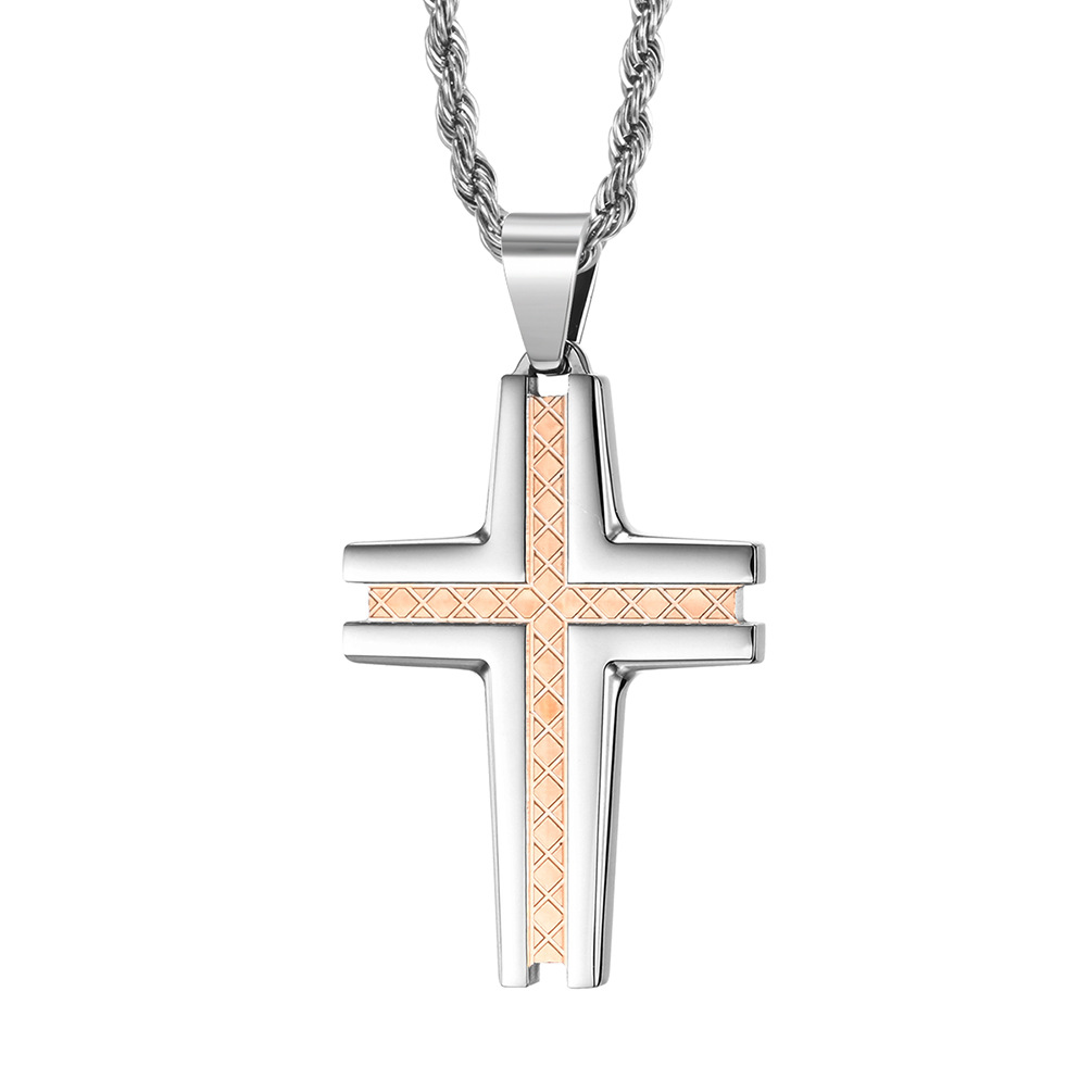 4:rose gold with chain