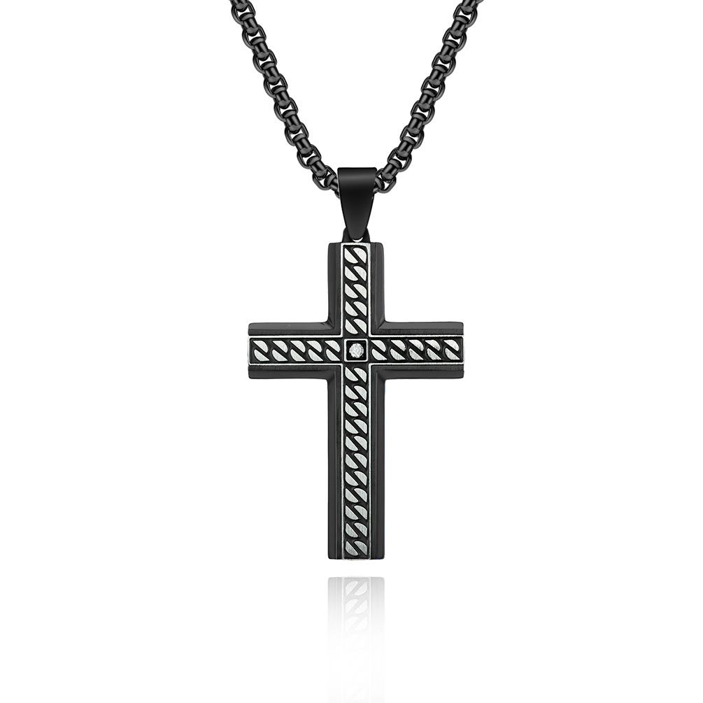 4:black with chain