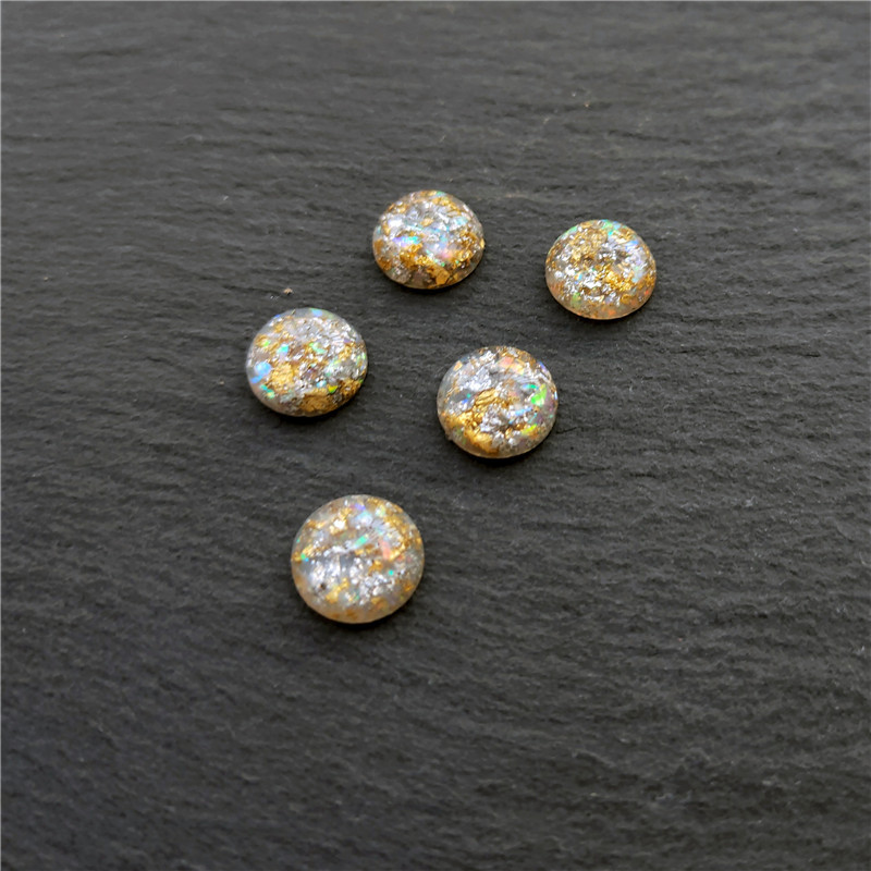 Opal white magic color 8mm