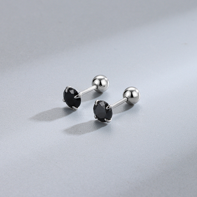 Platinum plated blackstone 5mm