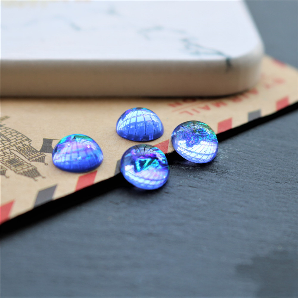 Blue purple 10 * 14mm