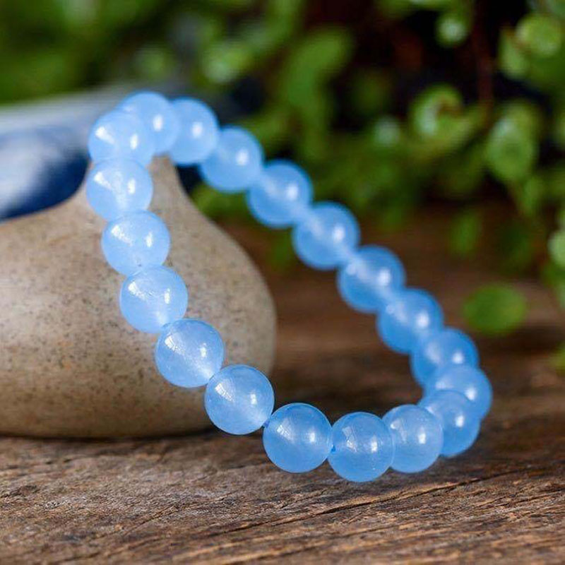 9:light blue Chalcedony