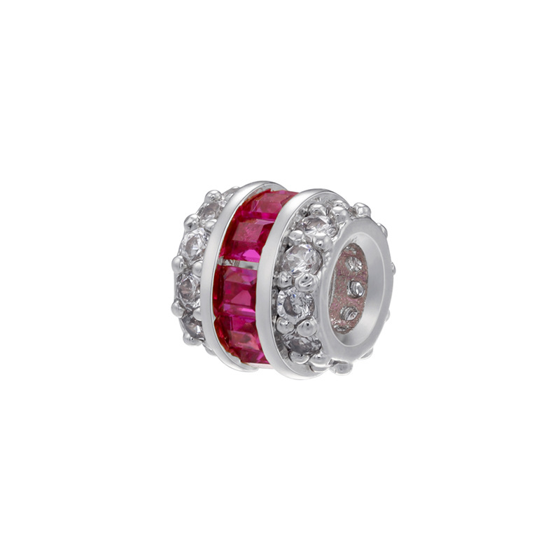 White Gold Rose Red Diamond