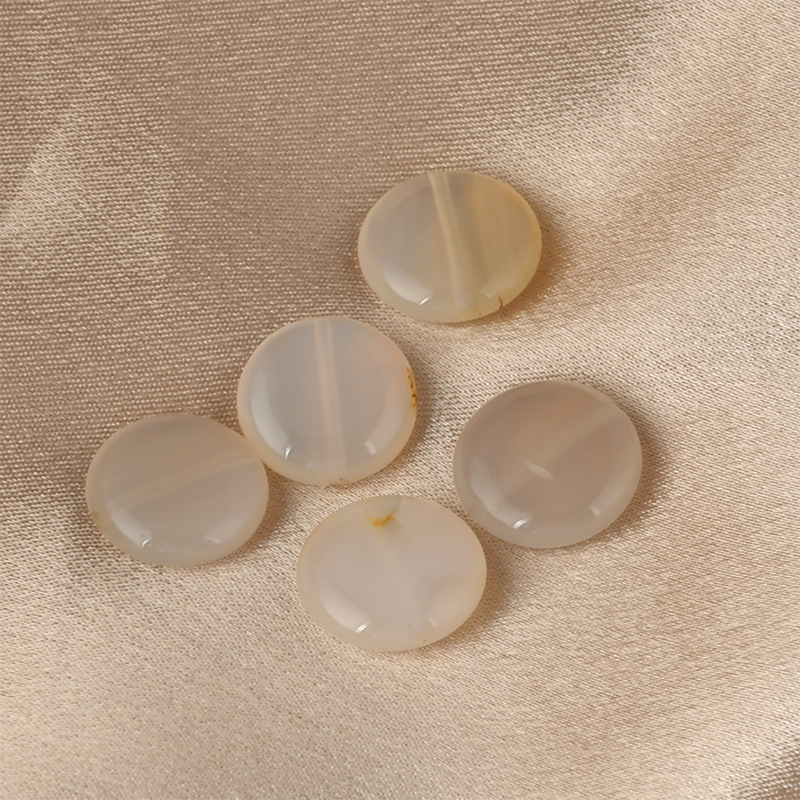 4 white agate