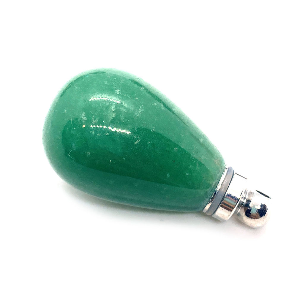 green aventurine silver