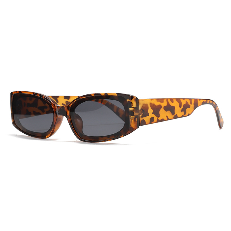 Leopard frame black and grey