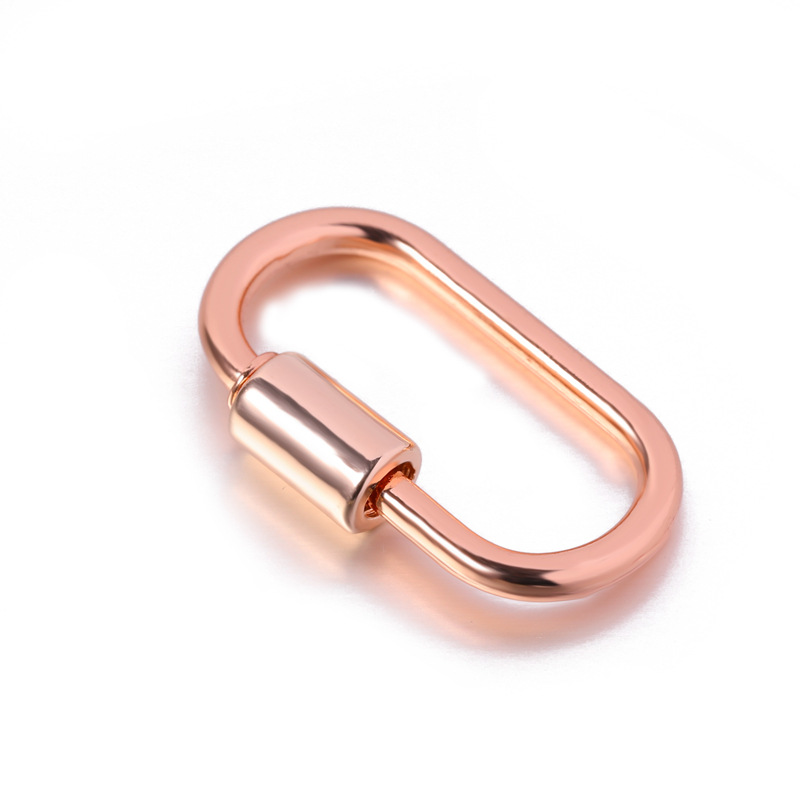 rose gold color oval 17*29mm