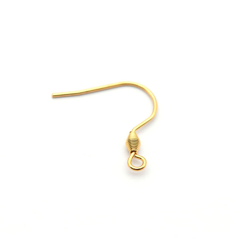 11:Large Drum Ear Hook Gold