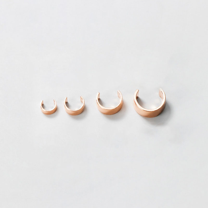 F rose gold 12mm