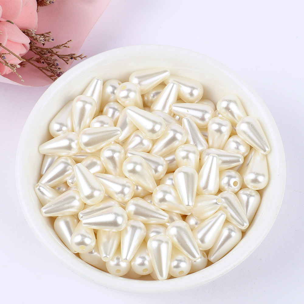 Milk White 6*14mm (50pcs)