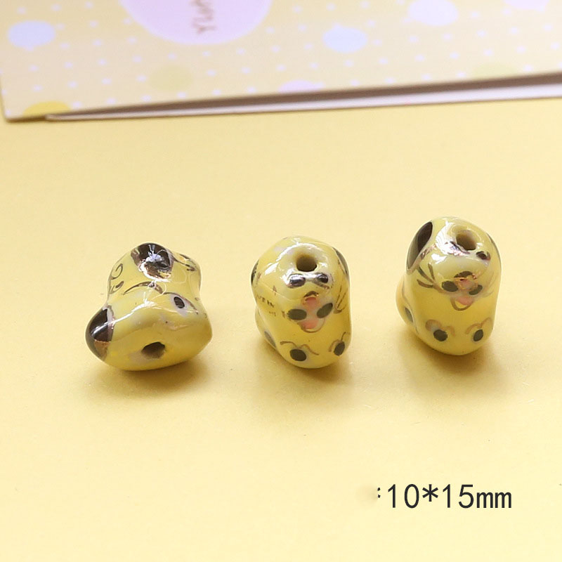 9# Yellow puppy 10*15mm