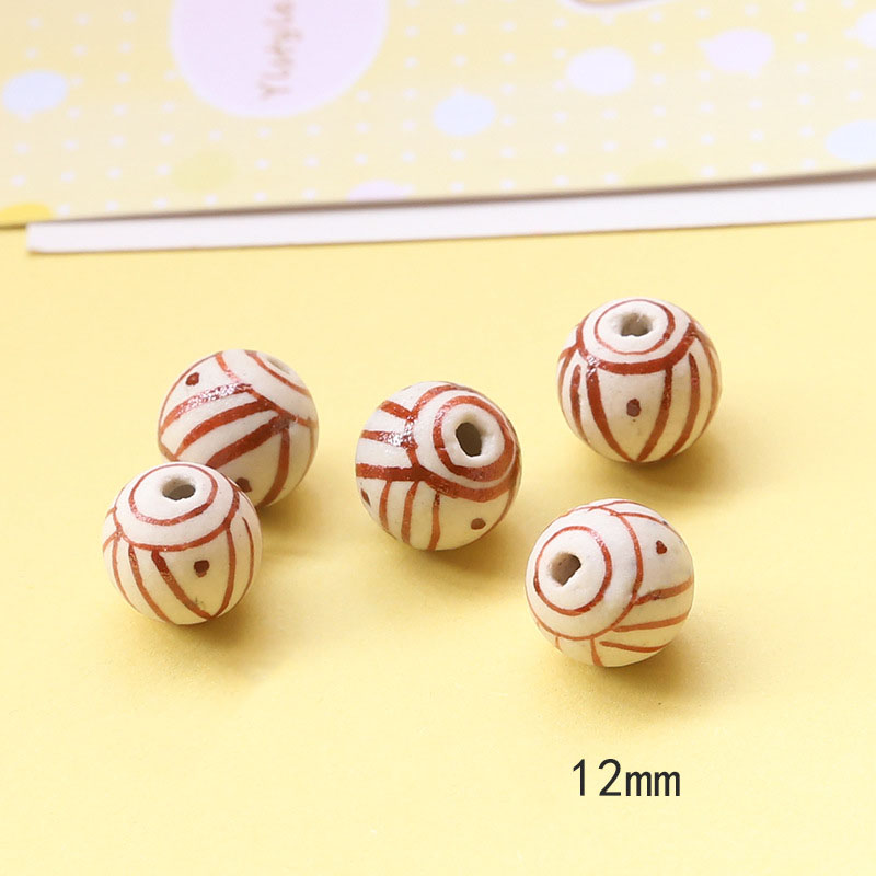 13# wooden beads 12mm