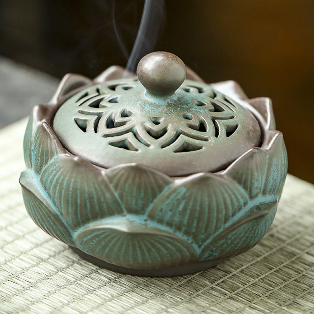 4:133# Lotus Incense Burner