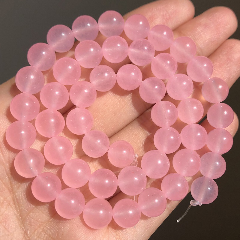 Pink 6mm about 61 pcs