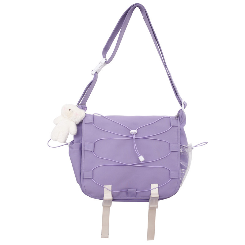 purple nude bag