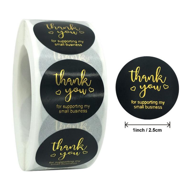 BUSINESS black gold lettering 2 inches (50MM)