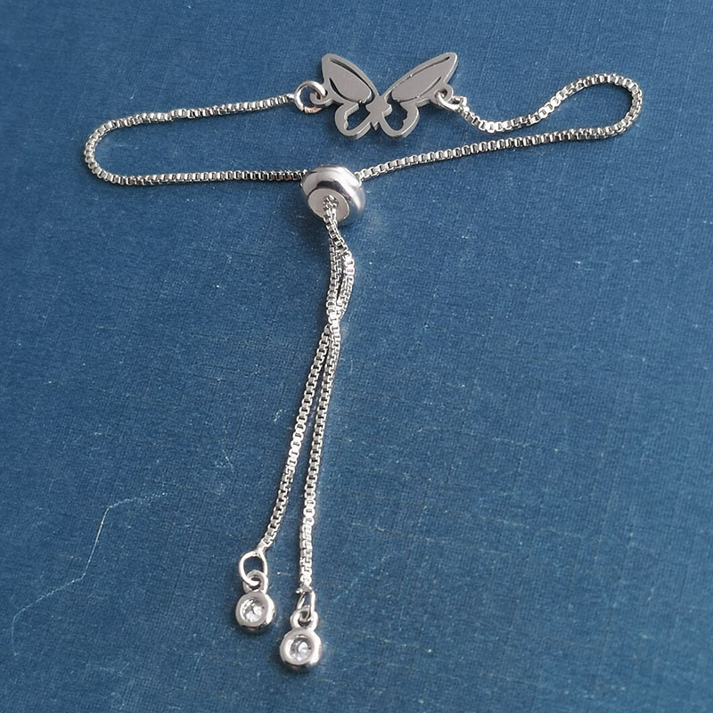 Silver Pendant + Bracelet