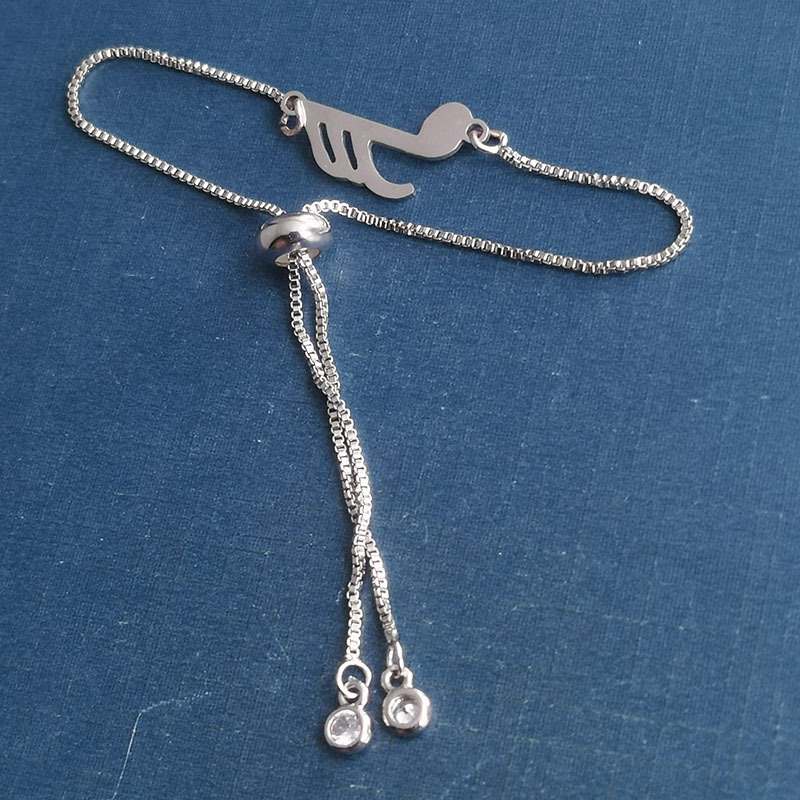 Silver Pendant + Bracelet