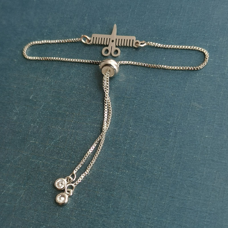 Silver Pendant + Bracelet