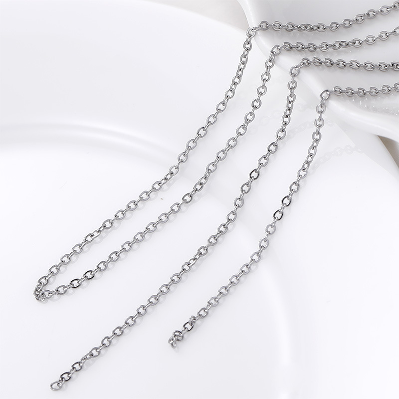 1:1#1.6mm cross chain [1 meter]