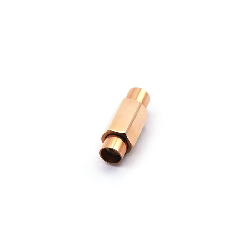 12:rose gold color 5mm