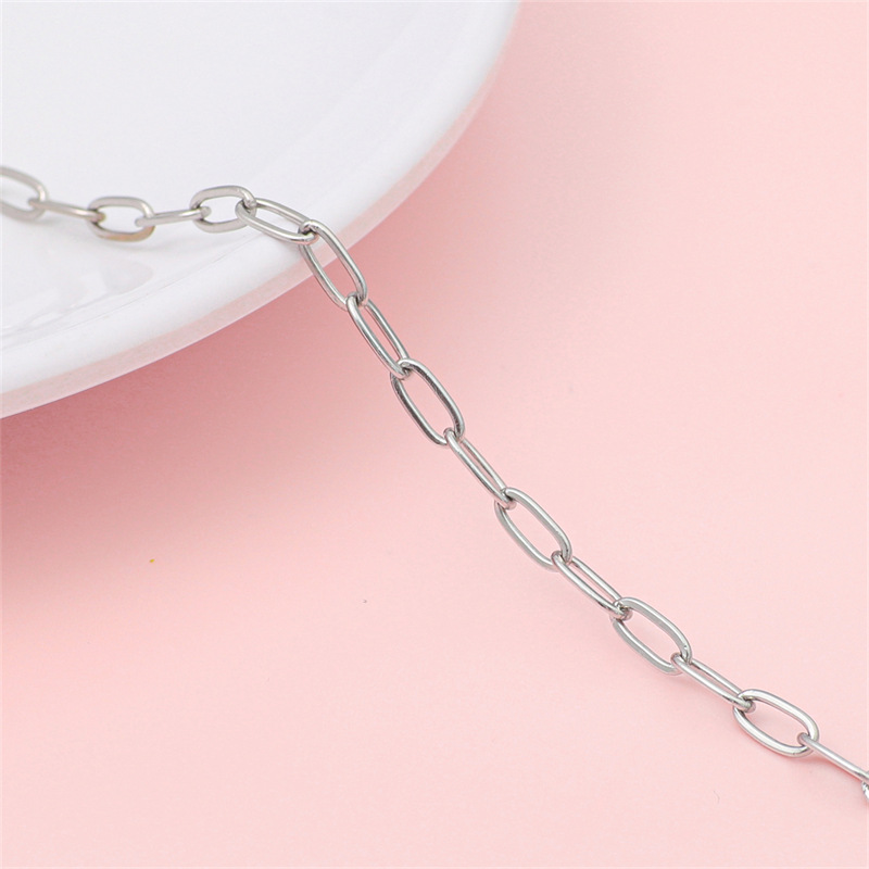 #14 Flat Rectangular Square Chain Width About 3.2m