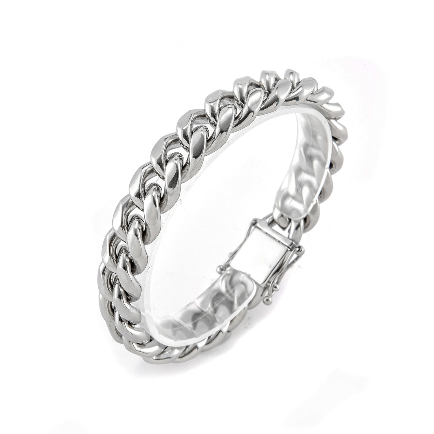 Bracelet Steel Color 8mm*22cm