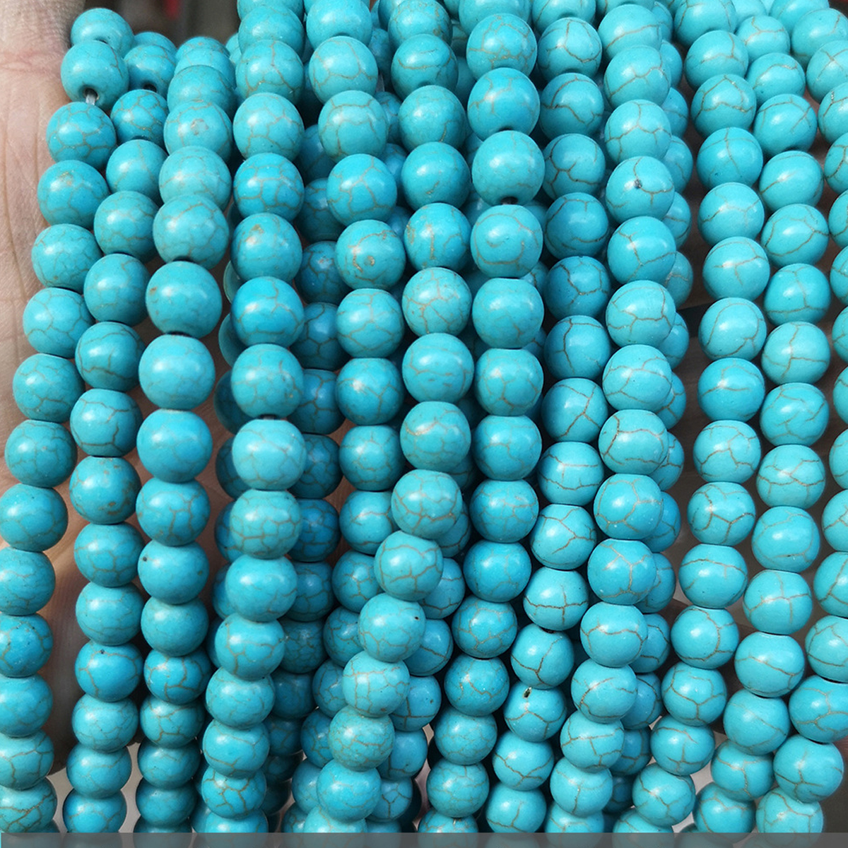 blue 4mm about 90 pcs