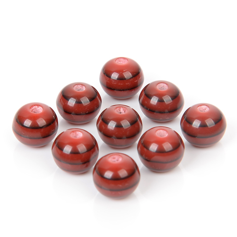 Wine red stripe 6mm100/bag