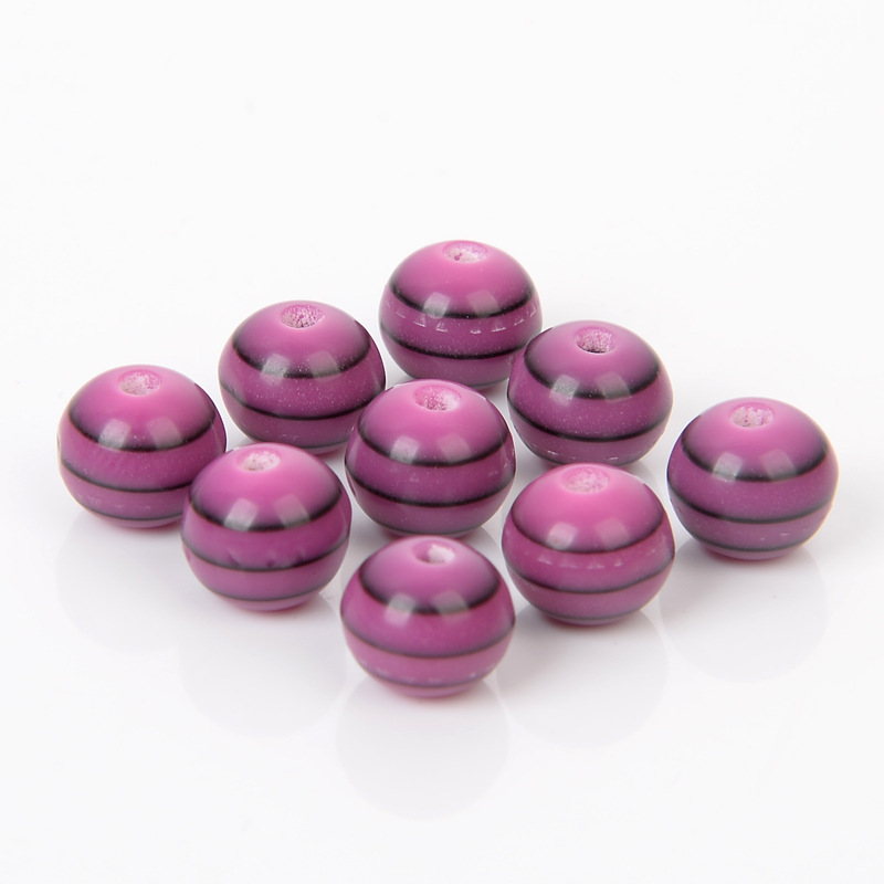 Fuchsia Stripe 10mm50/bag