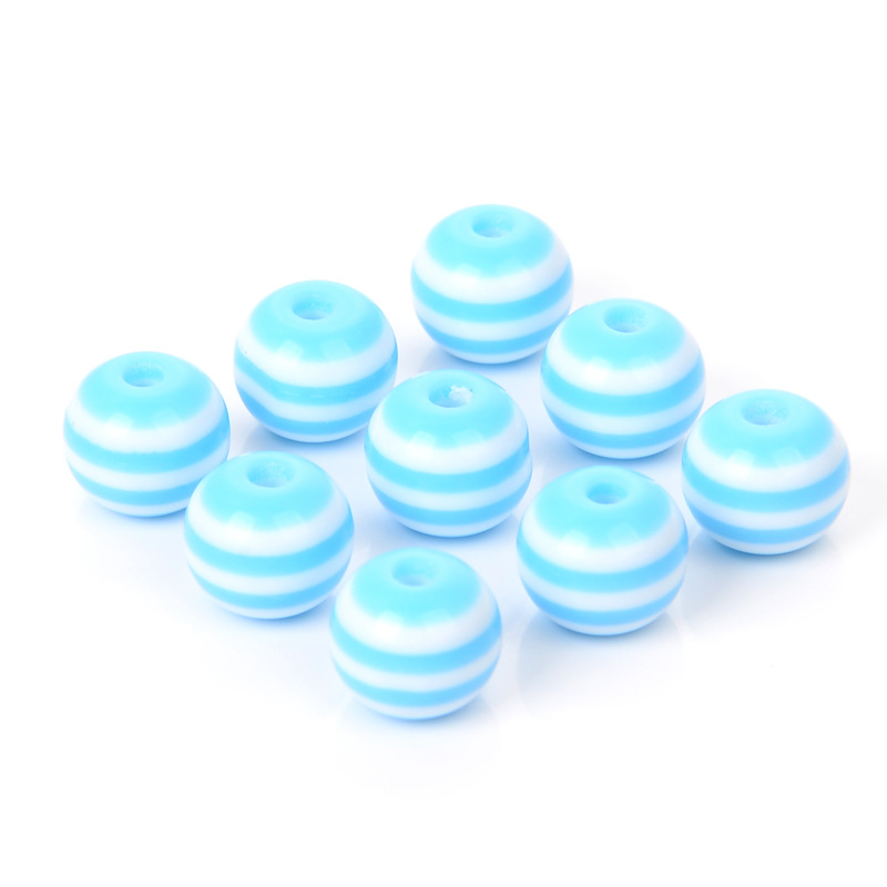 Sky blue stripe 8mm50/bag