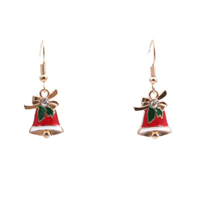 2:christmas bell earrings