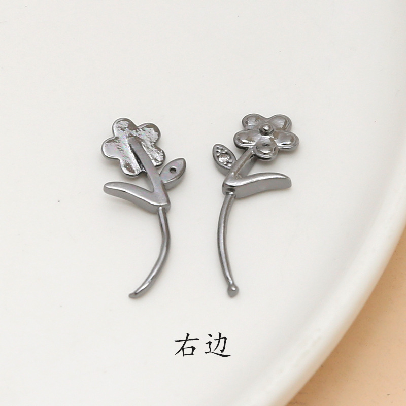 9:9# Flower Gun Black Right 10x12mm