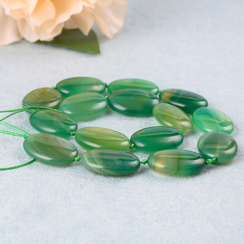 Green 13*18mm 19pcs/strand