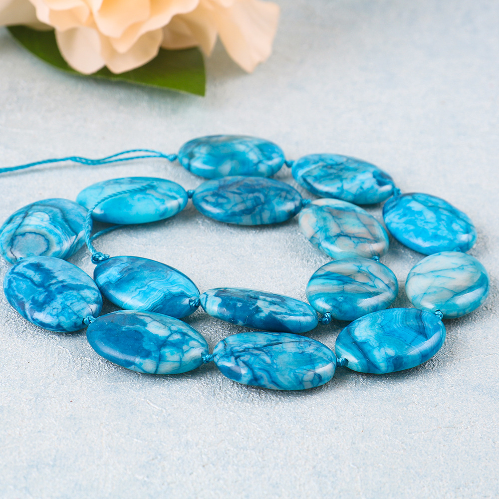 Blue 15*20 (17pcs/strand)