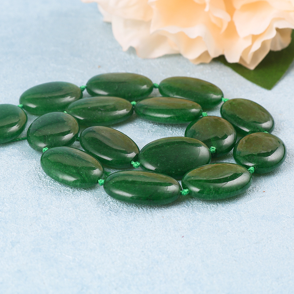 Dark Green 13*18mm (19pcs/strand)