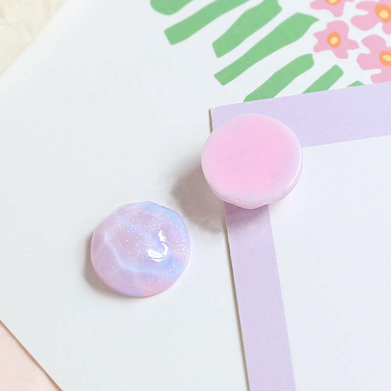 2# light pink round 16x16mm