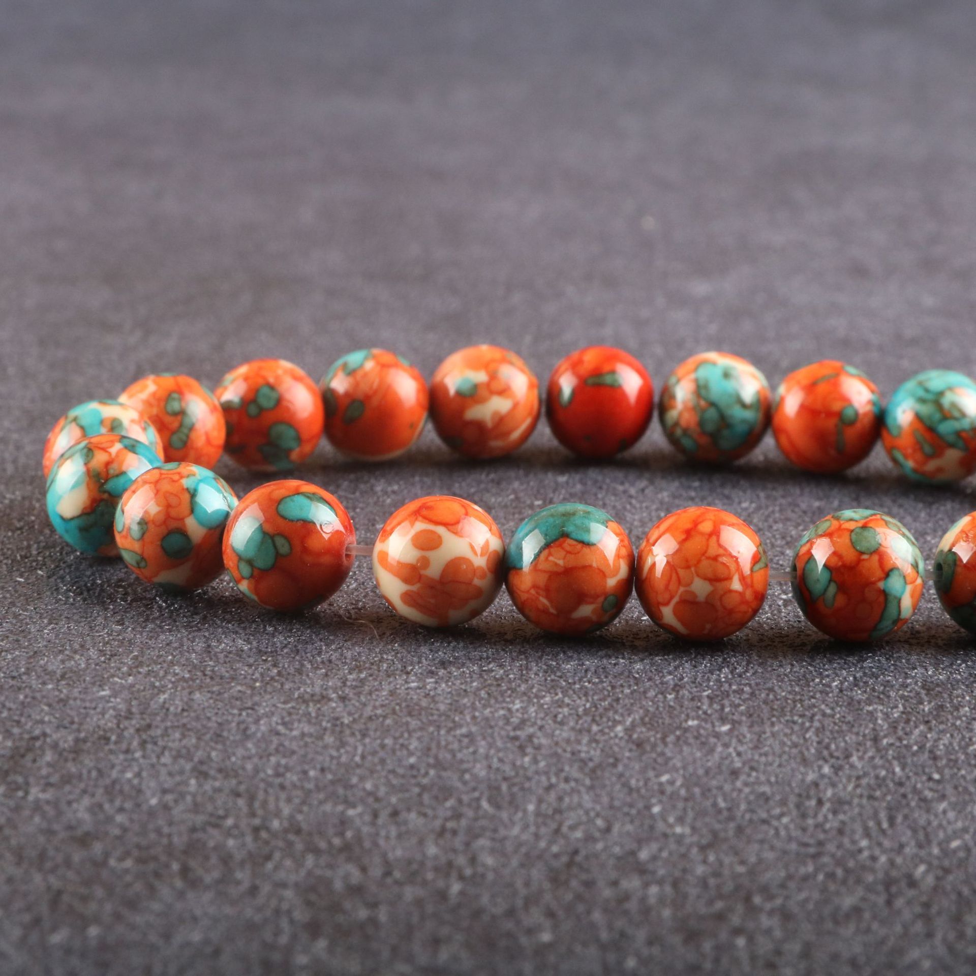 Orange 10mm (38pcs/string)