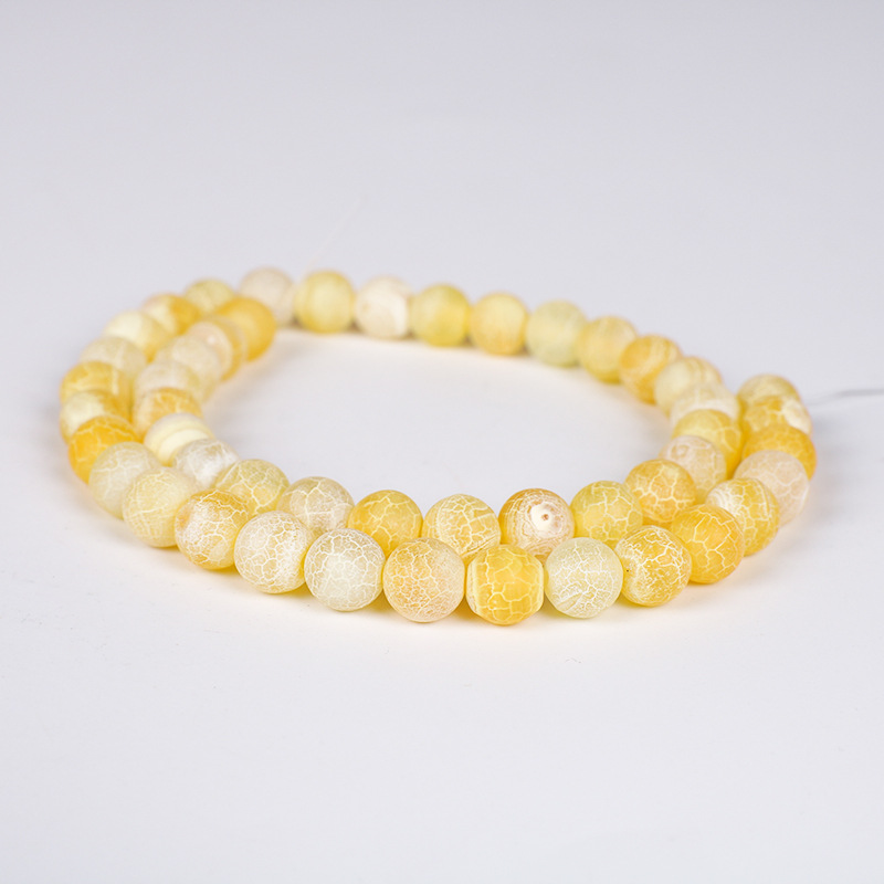 Yellow 8mm (48pcs/strand)