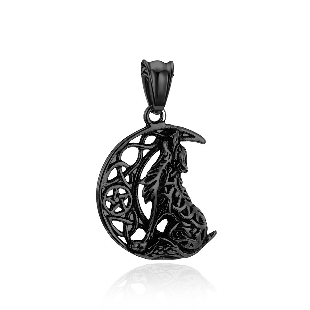 2:Black Single Pendant