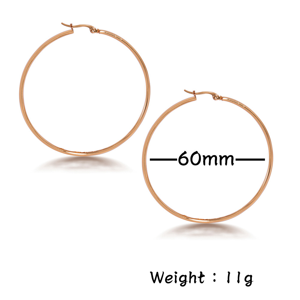 12:Rose Gold 60mm